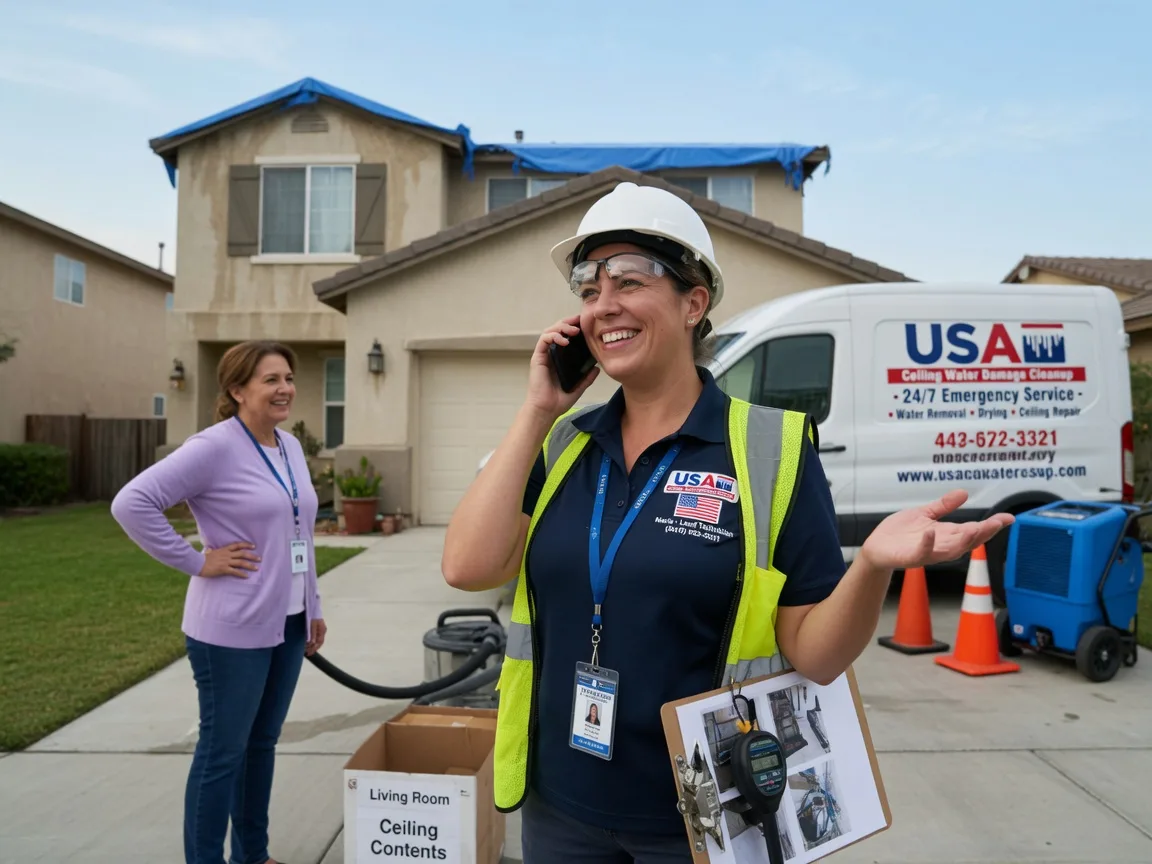 Ceiling Water Damage Restoration Bakersfield, CA FAQs